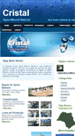 Mobile Screenshot of aguamineralcristal.com.br
